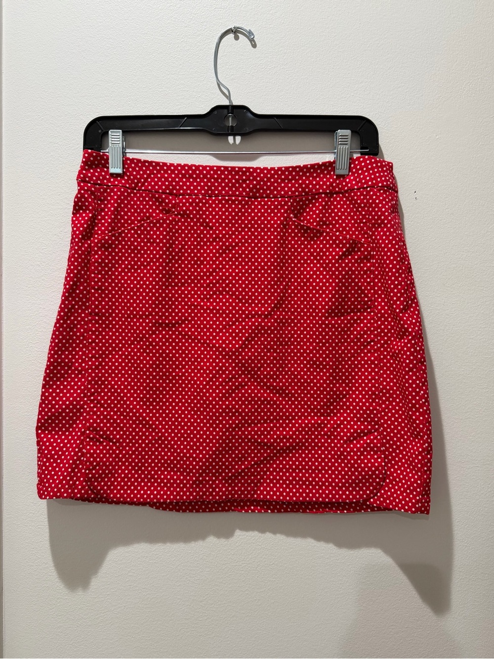 Red Polka Dot Mini Skort- Kate Park